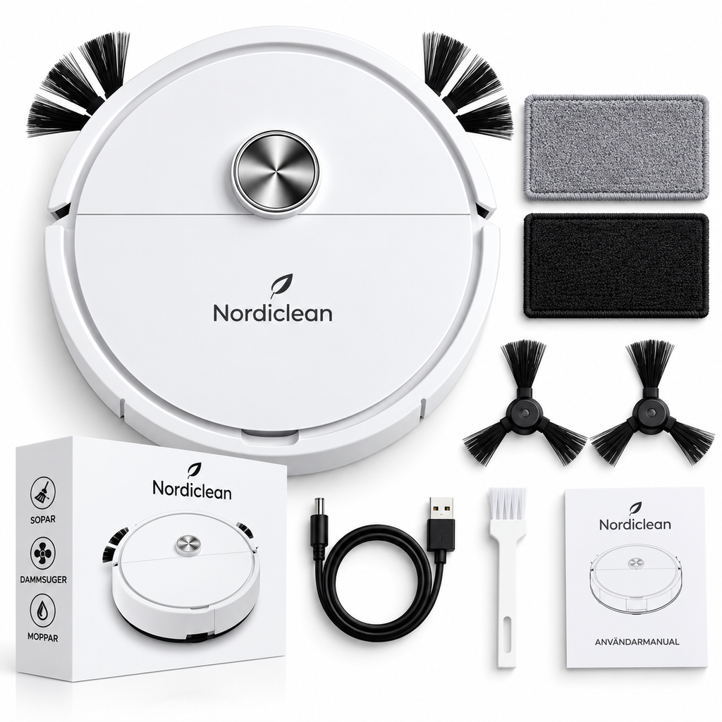 SweepBot™ Mini – Dammsugare & Mopp