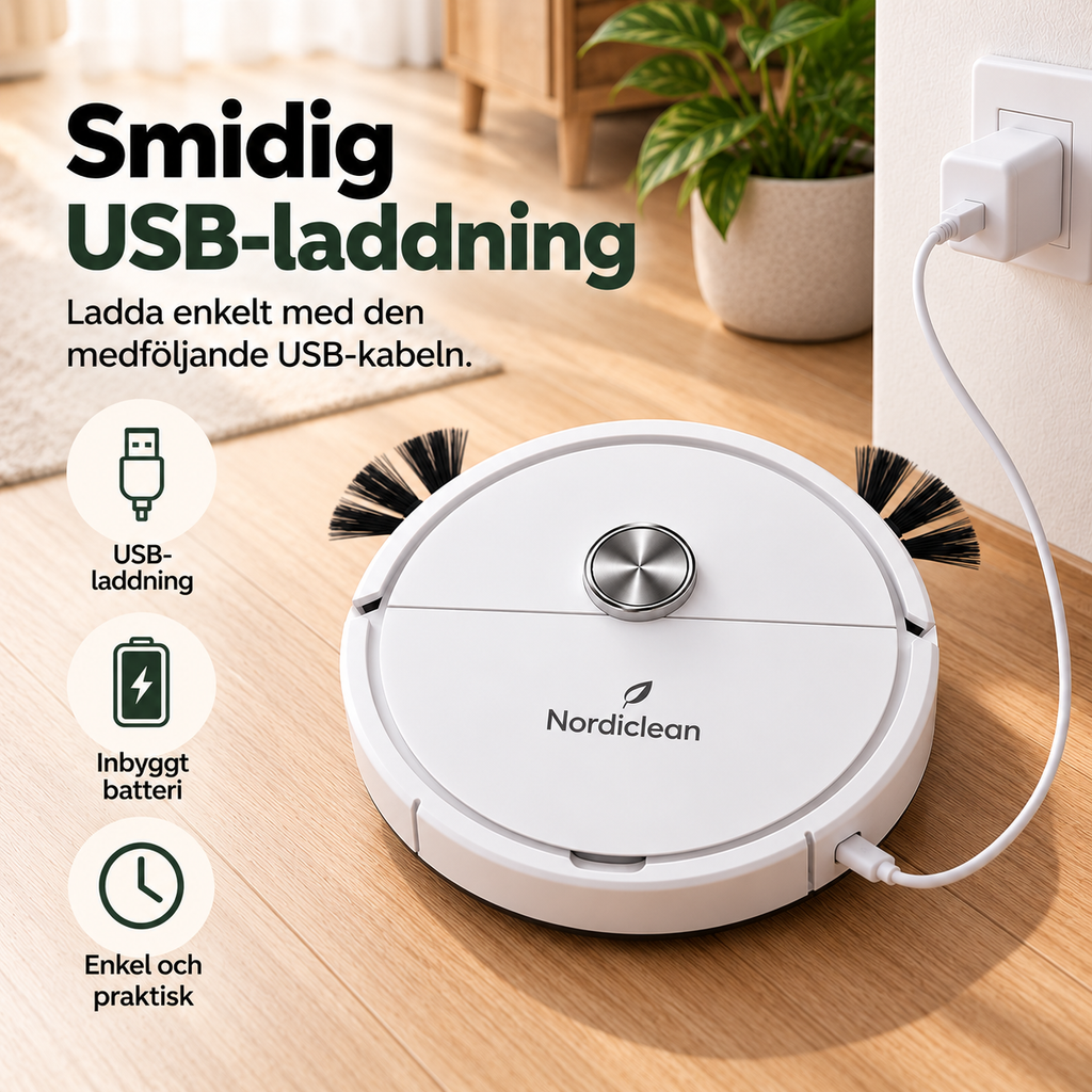 SweepBot™ Mini – Dammsugare & Mopp