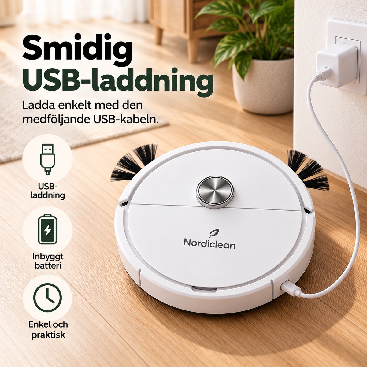 SweepBot™ Mini – Dammsugare & Mopp